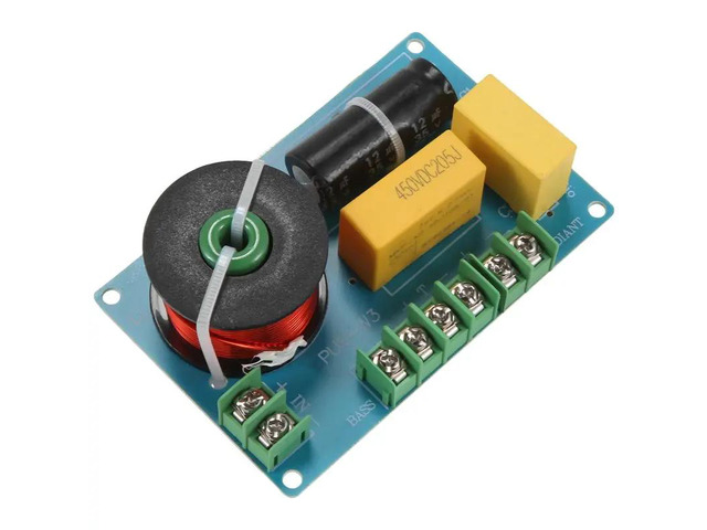 200W 3 Way High Speaker Frequency Divider, Audio Splitter Filter Circuit Board For Home Theater DIY Speaker Crossover