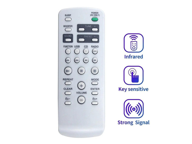 Replace -CG880A Remote for -CG50A -CRS60A -RG880CP MT-CG700A -CG500A CD Radio Cassette Recorder