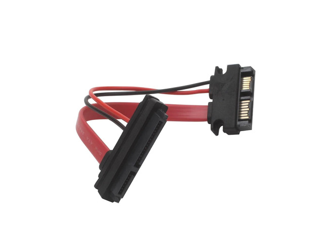 Laptop 22P Public to Slimline 7+6SATA 13P Female Optical Drive Conversion 7+15 Hard Drive Male
