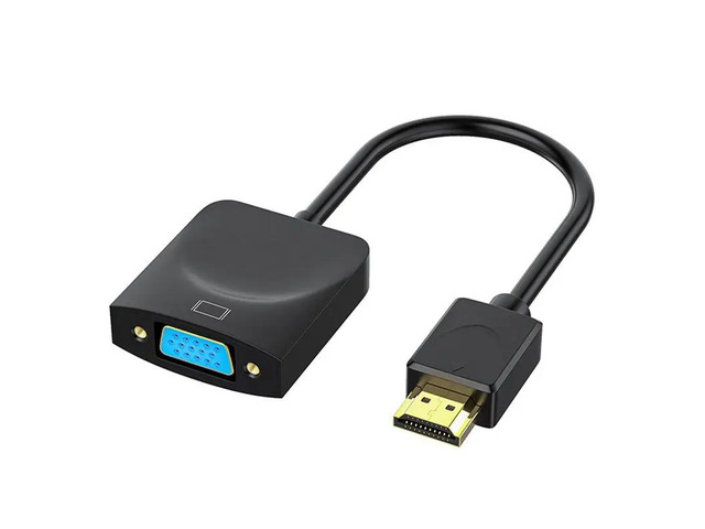 -Compatible To VGA Adapter Male To Female Video Converter 1080P For Projector TV Computer Laptop PC