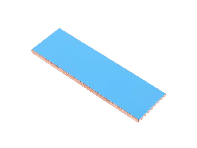 Pure Copper Heatsink Cooler Heat Sink Thermal Conductive Adhesive for M.2 2280 PCI-E NVME SSD 2mm