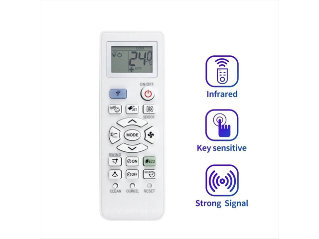 Replace AC Remote Control CRMC-A967JBEZ for AH-AP9SMD2 A907 CRMC-A967JBEZ Air Conditioner Remote