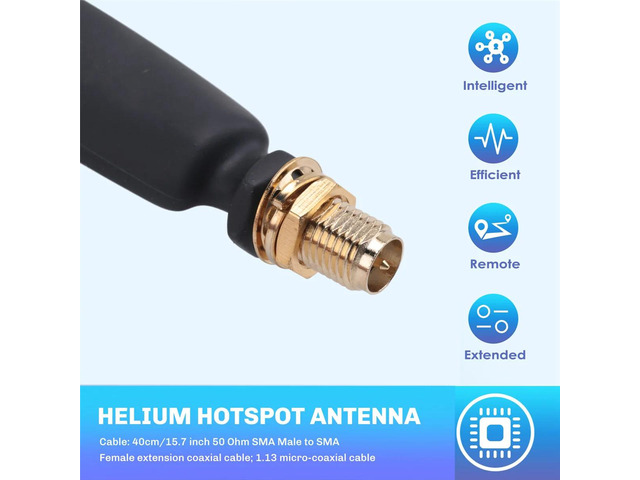LoRa Flat Cable RP-SMA Male to RP-SMA Female Window and Door Feed Thru Coaxial Cable Extension Adapter for LoRa