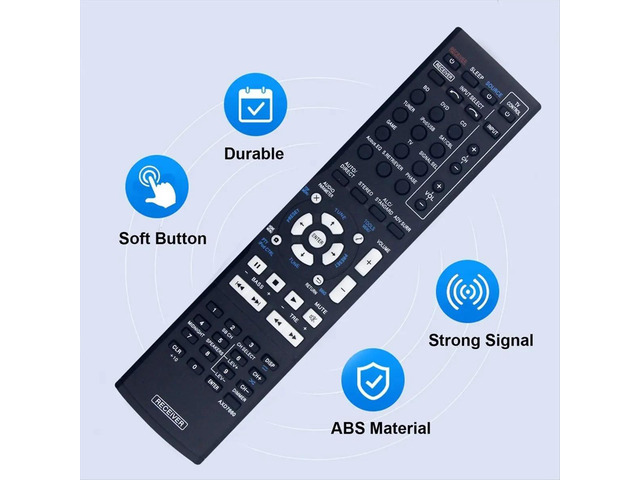 Replace AXD7660 Remote Control for AXD7660 AXD7622 AXD7583 AXD7690 VSX-520 VSX-521 VSX-524 AV Receiver