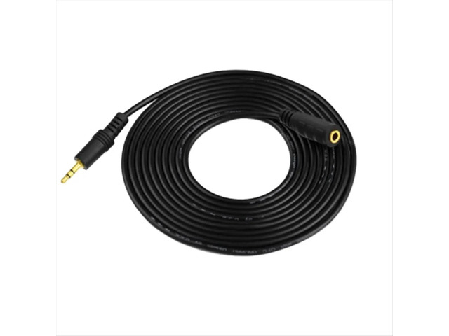 3 Meters Headphone Extension Cable 3.5mm Male to Female for Headphone Smartphones Tablets