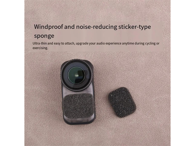 For Nano Noise Reduction Sponge Cover, Sound-Absorbing Cotton, Windproof Cover