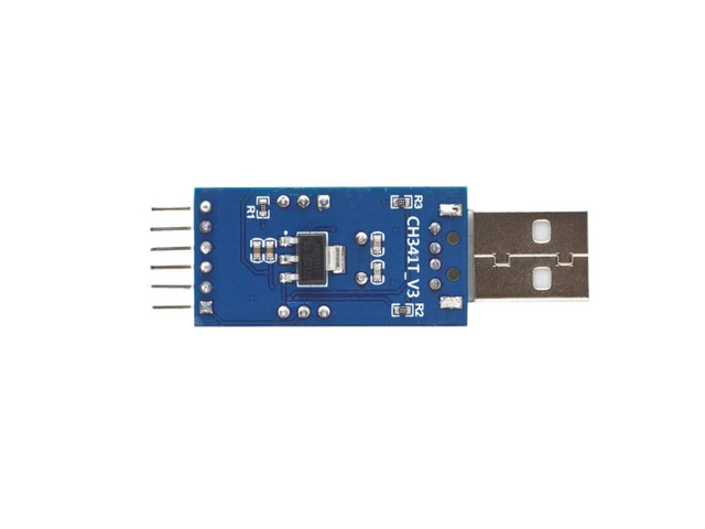 CH341T Two-In-One Module USB to IIC UART USB to TTL Single-Chip Serial Port Downloader