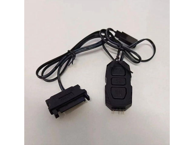 ARGB Controller Cable 5V 3 Pin RGB Controller SATA Power Supply Light Strips Controller Cable for PC Motherboards