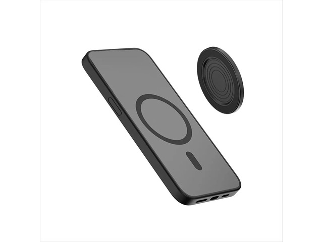 Magnetic Mirror Smartphone Selfie Vlog Mirror High Definition Reflective Selfie Phone for Photo Video Black
