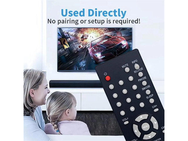 Replace MBY0005 Remote for TV PLDED3273A PLDED4016A PLCD5092B PLDED3996A-C2 PLED4616A PLED3216A PLDED3257A-C
