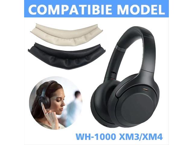 Replacement Headband for WH-1000XM4 1000XM3 Headphone XM4 XM3 Headband Cover Memory Foam Cushion Black