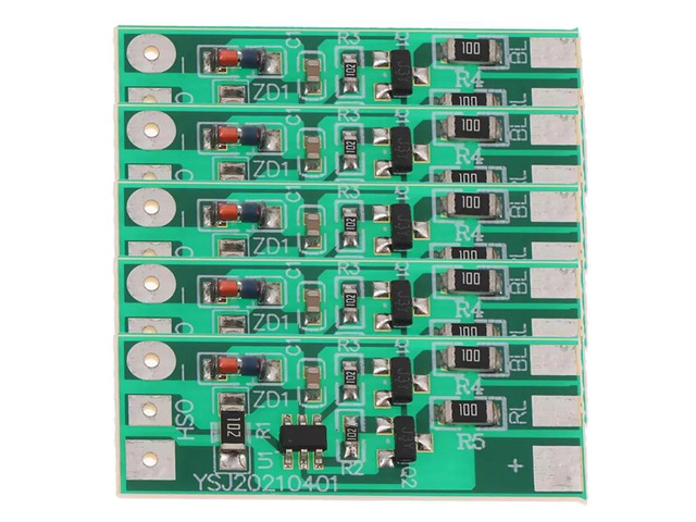 IDUD 3-12V Flashing LED Light Module Red Blue 2-Color LED Light For Electric Vehicle Safety Light