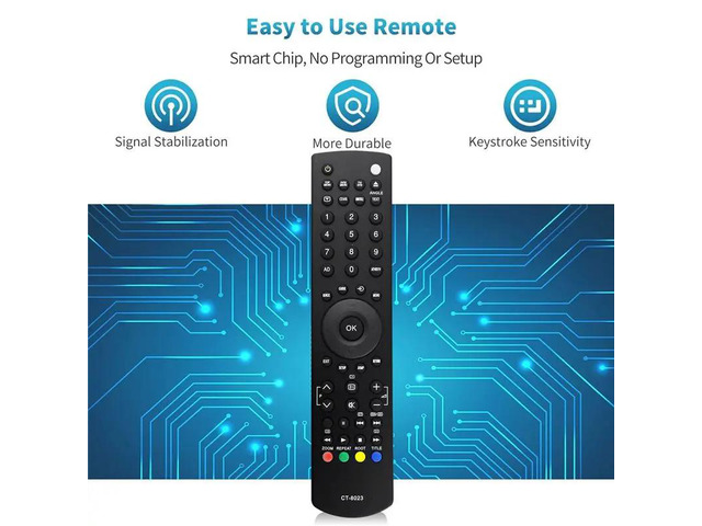 Replace CT-8023 TV Remote Control for 26DL833R 26DL834R 26KL933R 26KL934R 32DL833R