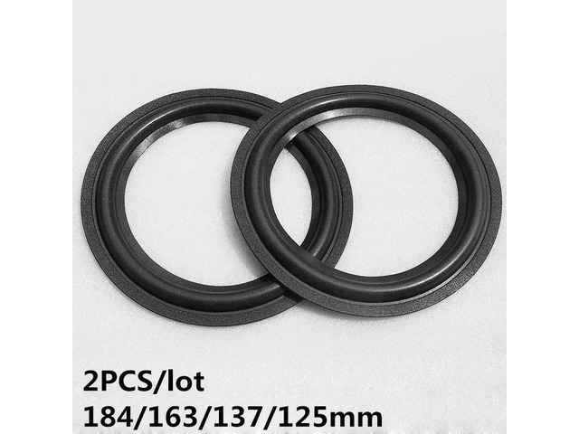 2PC Speaker Woofer Foam Surround Repair Kit Round Shape 7.5 Inch For Car Speaker Subwoofer DJ Audio Home Theater HiFi