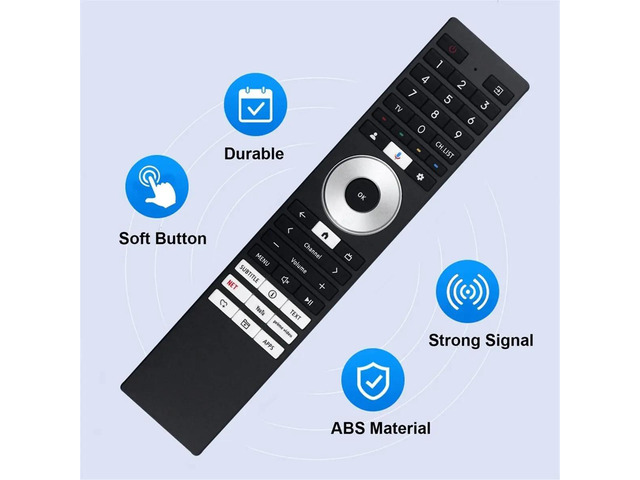 Replace CT-95090 Remote Control for C350NP Series 4K TV Remote Control