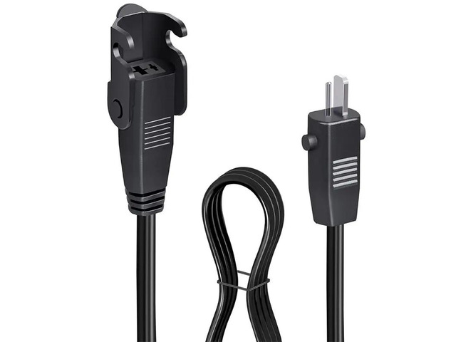 IDUD Electric Recliner Power Cord Replacement 6.6 Ft Extension Cable For Okin For Limoss For Lazboy For Pride Catnapper