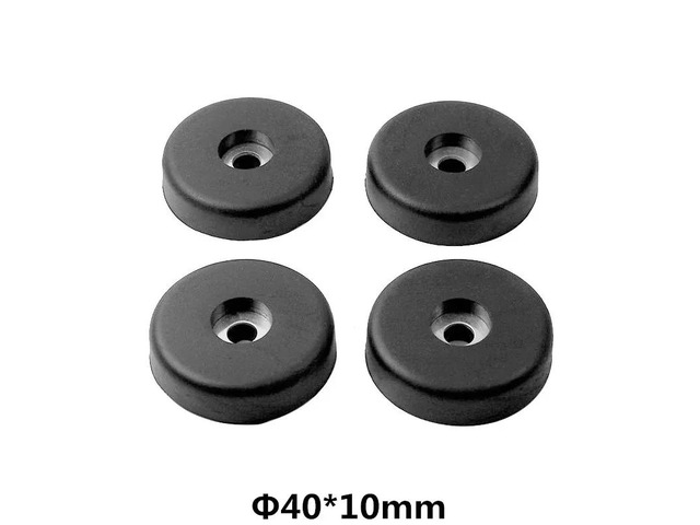 4PC DJ Speaker Feet Cabinet Repair Kit Accessories 40*10 For Home Theater Subwoofer HiFi Car Audio