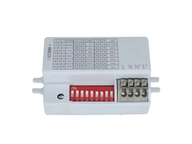 IDUD Motion Sensor Light 5.8Ghz Microwave Radar For Auto-Sensing For Hallway Hotel Corridor Lighting 110-240V