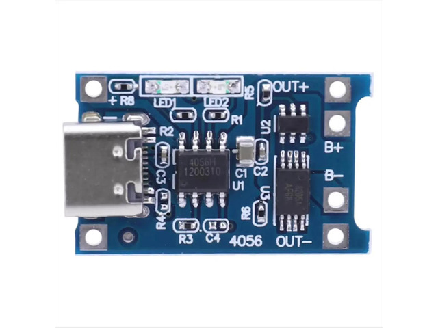 15Pcs Type-C Lithium Charger Module 5V 1A Charging Board with Dual Protection Functions for DIY Projects