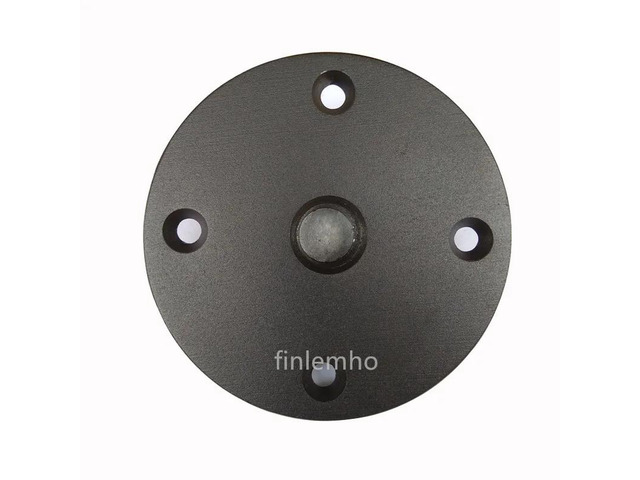 1PC DJ Speaker Mounting Flange 104mm M20 Thread Top Hat Aluminium For Subwoofer Home Theater Professional Audio Mixer