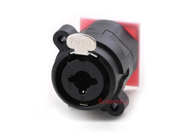1PC Audio Connector XLR / Jack Hybrid Chassis Connector Combo Female Socket