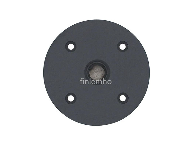 1PC DJ Speaker Mounting Flange 118mm M20 Thread Top Hat Steel For Subwoofer Home Theater Professional Audio Mixer