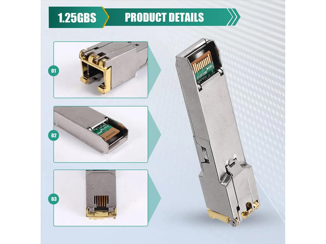 Gigabit RJ45 Module 10/100/1000Mbps Copper RJ45 Gigabit Ethernet Switch