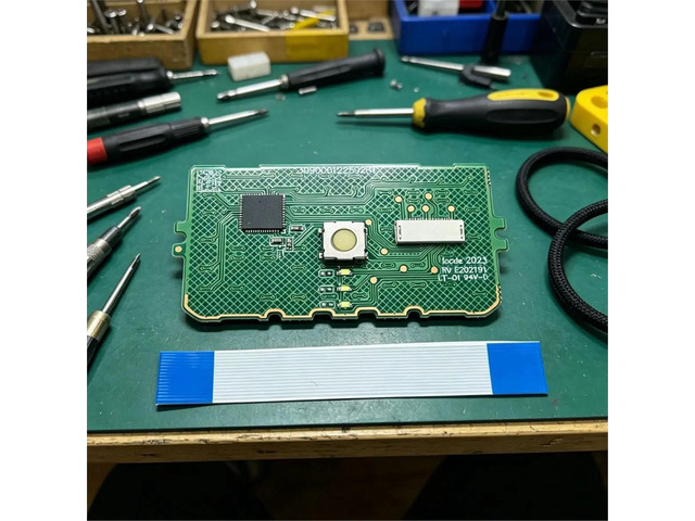 Replacement Touchpad for Controller Touch Board with Flex Cable for BDM-020/030/040 Game Controller Repair Parts