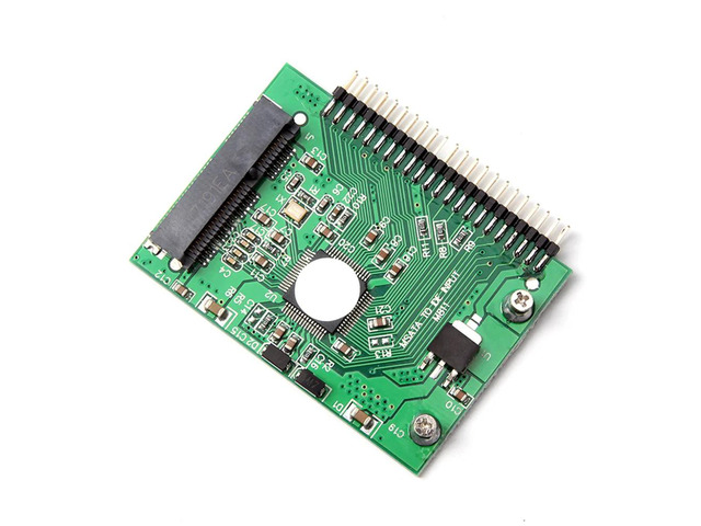 MSATA SSD to 44 Pin IDE Converter Adapter As 2.5 Inch IDE HDD PCI E Express Sata Converter Adapter for Laptop