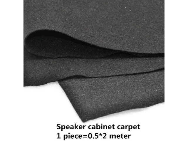 DJ Speaker Cabinet Carpet Black Cover Subwoofer Bass Parts For HiFi Car Audio Home Theater Professional Audio