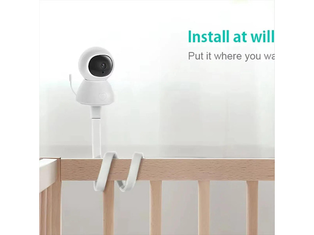 1/4 in Thread Gooseneck Camera Holder Silicone Selfie Snake Bracket Crib Support Monitor Bracket Baby Monitor Bracket