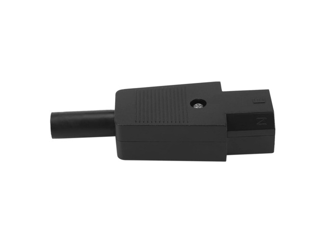 10PCS IEC 320 C13 Female Plug Adapter 3Pin Socket Power Cord Rewirable Connector