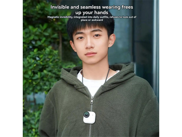 Neck Hold Magnetic Mount for GO Ultra First-Person Perspective Clip Quick Release Bracket Accessories