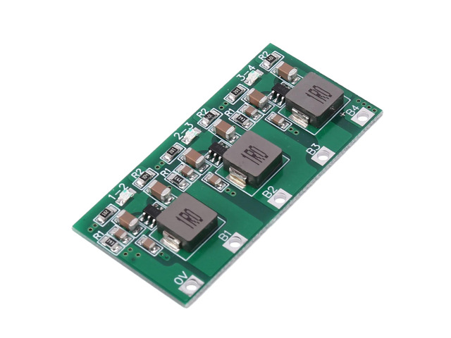 2X 4S 1300MA Active Equalizer Balancer Lithium Lifepo4 Protection Board BMS Board Energy Transfer Boar