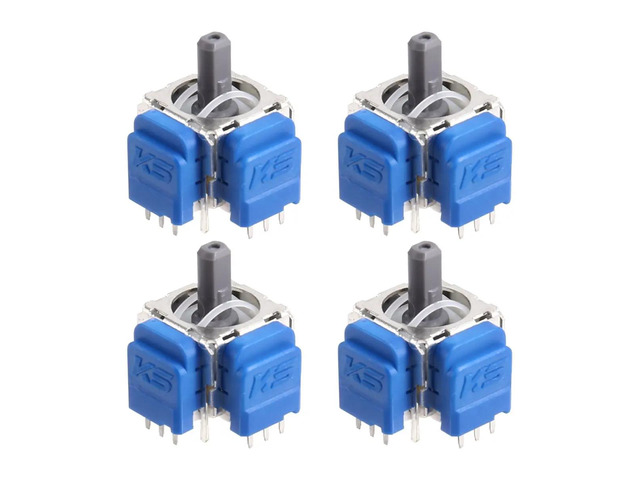 4PCS for Joystick Upgrade Kit TMR Electromagnetic Thumbstick, 3D Analog Sensor Replacement