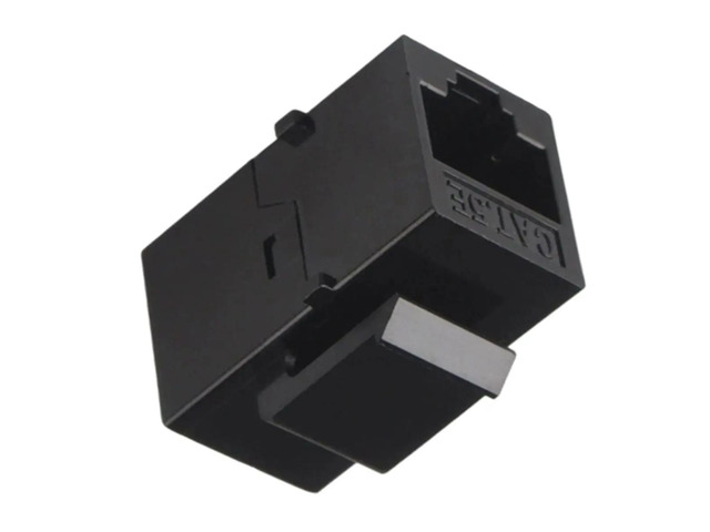 10PCS CAT5E RJ45 Connector Expansion Coupler Ethernet LAN Network Ethernet Cable Extender