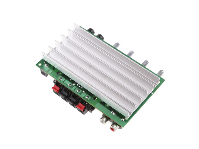 DX0809 Two-Channel Power Amplifier Board 60W Hi-Fi Stereo Audio Power Amplifier Volume Tone Control Board Kit