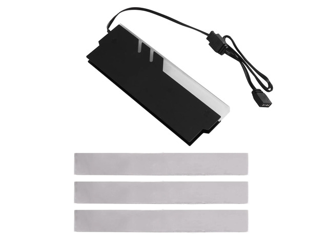 Computer Memory Heatsink RAM Cooling Vest 5V-3PIN ARGB RAM Memory Heatsink for Desktop PC Memory DDR3 DDR4 DDR5 DDR2