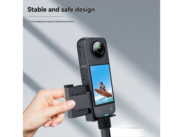 Cold Shoe Mount for X5 for Mic Mini Audio Accessories for Action Cameras Enhances Audio Capture