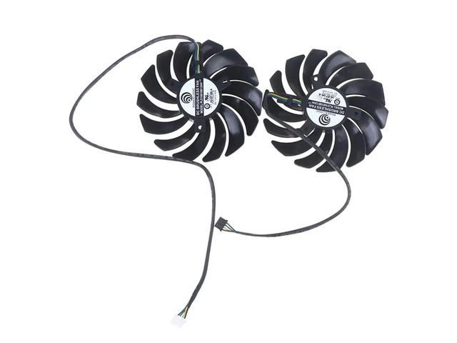 Video Card Fan for 3070 3060 3060Ti VENTUS 2X OC 95mm PLD10010S12HH GPU Cooling Fan Replacement