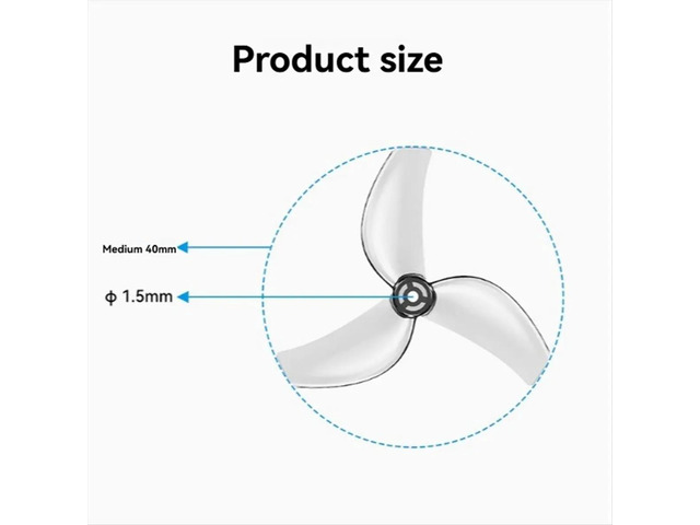 12Pairs 1611 3-Blades PC Propeller 12CW+12CCW Propeller for RC Pavo Femto Brushless BWhoop FPV Racing Quadcopter D