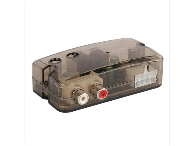 12V Auto Car Audio Converter Stereo High to Low Adjustable Frequency Line Speaker Level Converter Adapter