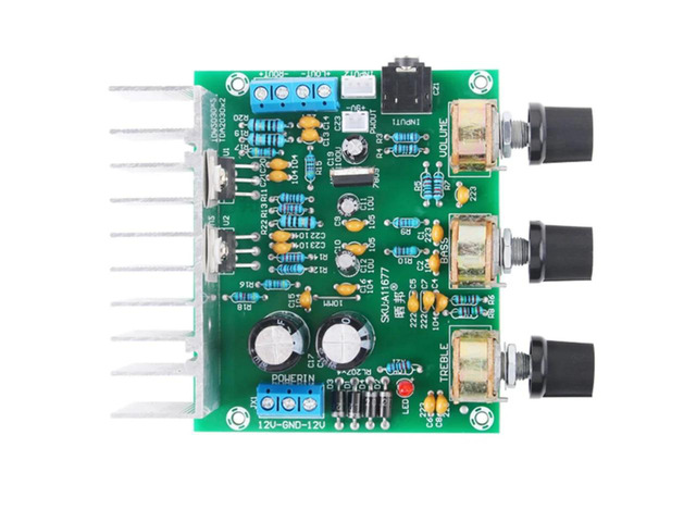 HiFi High Fidelity TDA2030A Dual Channel Amplifier Board 2.0 Fever Speaker Sounds 2x15W Finished Electronic DIY