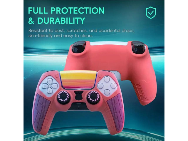 Silicone Case for with Thumb Grip Caps Kit Soft Protective Case Cover Special Edition Series