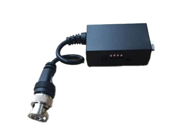 DC12V 1CH Active UTP Video Balun BNC Video Balun For CCTV Camera DVR System