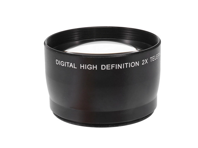 58Mm 2.0X Professional Telephoto Lens For 5D/6D/60D/ 350D / 400D / 450D / 500D / 1000D / 550D / 600D 18-55MM Lens-AAAE