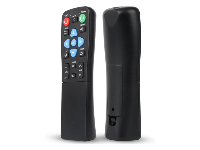 Universal Remote for Seniors, Elderly - Big Button, 2-Device Control, Learning Functions, TV, DVD, Streaming