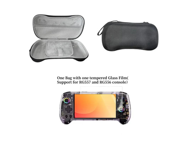 Protective Shockproof Carrying Case For Anbernic RG557/RG556 Game Console Storage Bag With Handheld Design