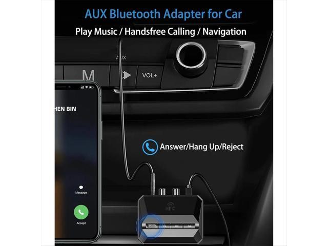 5.3 Home Stereo Bluetooth Receiver, Stereo Receiver Bluetooth to Adapter AUX Bluetooth Adapter