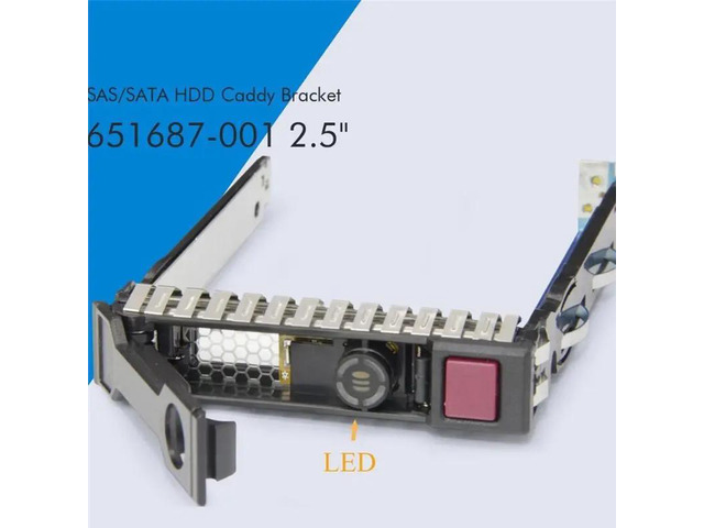 2.5 inch SFF SAS SATA HDD Tray 651687-001 for G8 Gen8/G9 DL380P 651699 DL360P 651699-001 ML350E ML310E